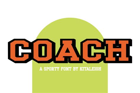 coach font